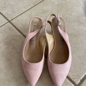 Pink heels